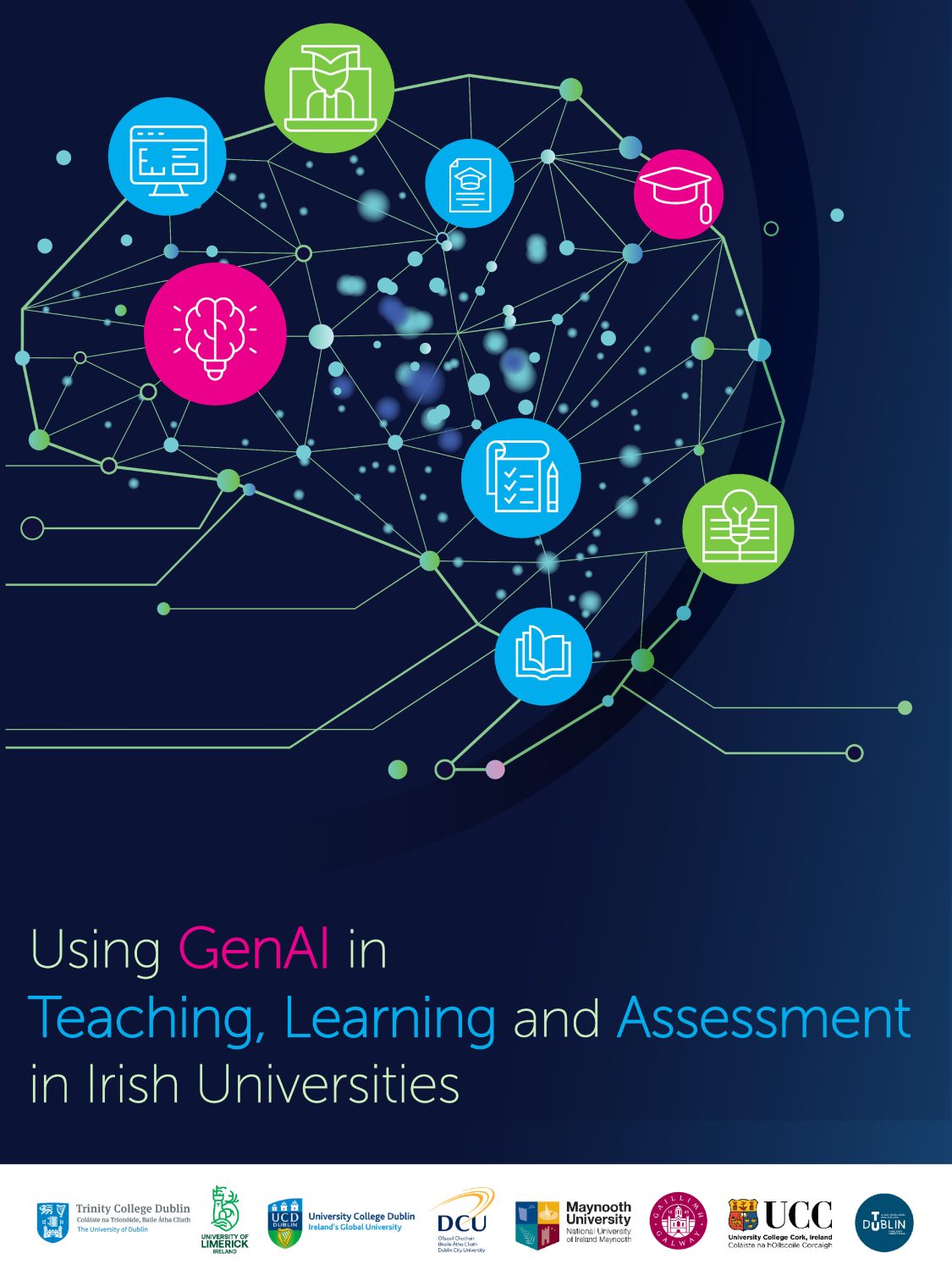 Cover image for Using GenAI in Teaching, Learning and Assessment in Irish Universities